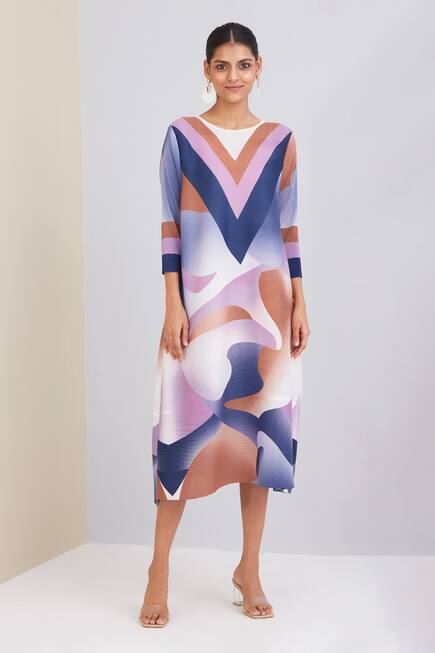 Willow Print Dress