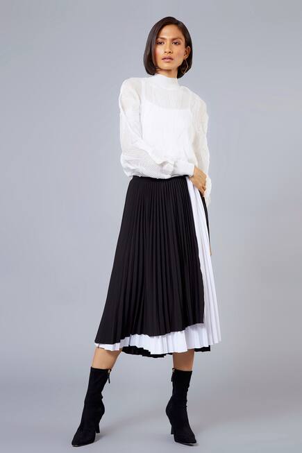 Vienna Pleated Skirt