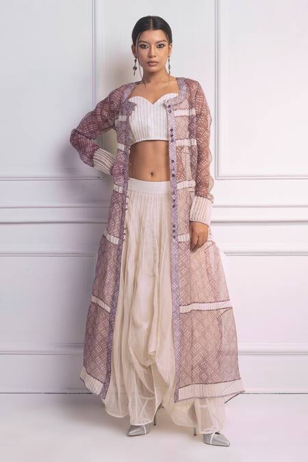 sheer gold jacket