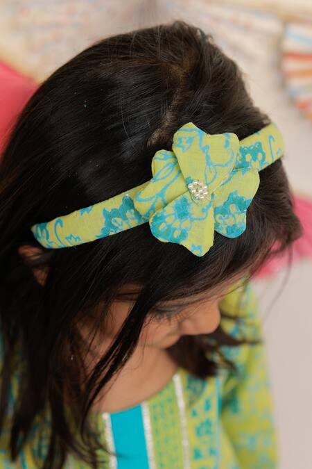 Pom Pom Hair Band Headband for Girls  4 Pcs  TrishaStorecom