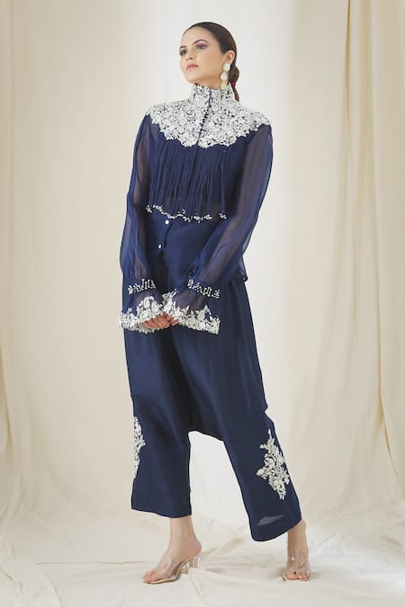 Anamika Khanna Tassel Shirt & Pant Set 