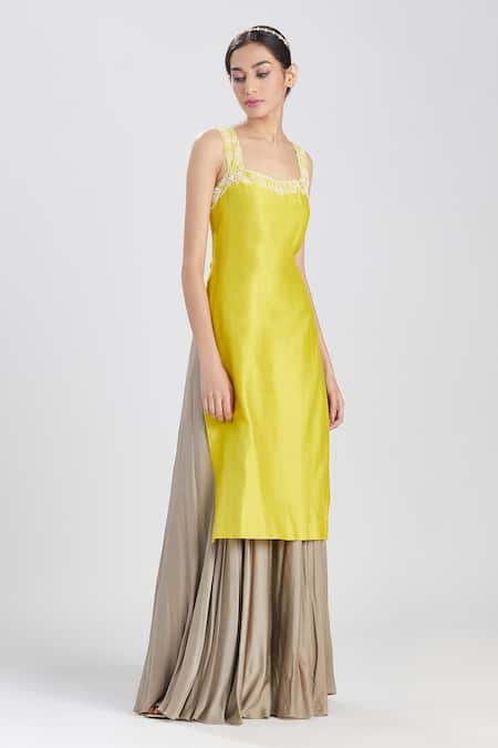 Megha Bansal Lima Strappy Kurta & Sharara Set 