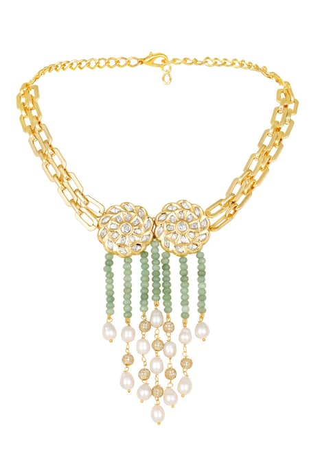 Hrisha Kundan Embellished Choker 