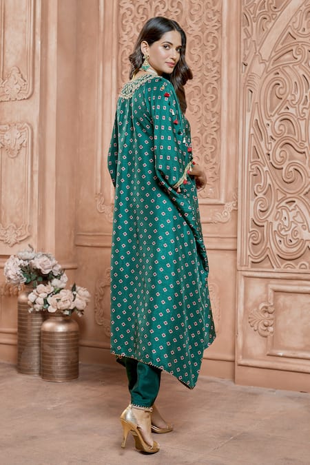 Aariyana Couture Printed Kurta And Tulip Pant Set 