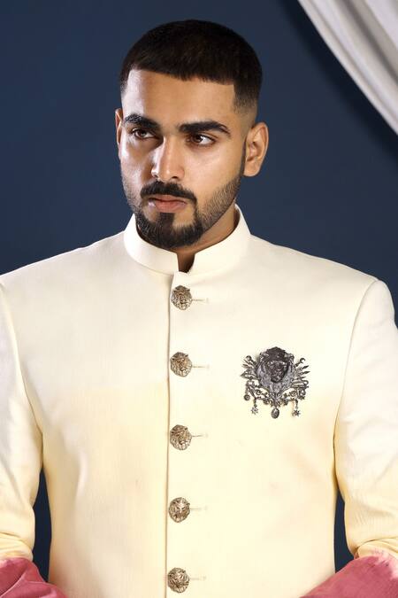 Buy Cosa Nostraa Black Ottoman Brass Carved Brooch Online at Aza Fashions Buy_Cosa Nostraa_Black Ottoman Brass Carved Brooch _Online_at_Aza_Fashions