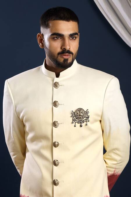 Buy Cosa Nostraa Black Warrior Prince Brass Craved Brooch Online at Aza Fashions Buy_Cosa Nostraa_Black Warrior Prince Brass Craved Brooch_Online_at_Aza_Fashions