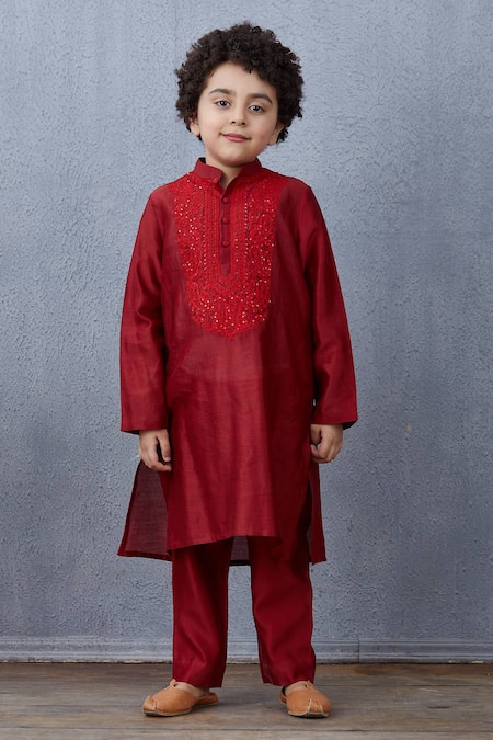 Torani Surkh Karam Kurta & Pant Set 