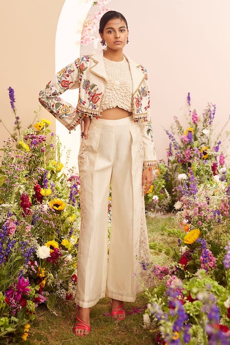 Floral hot sale bolero jacket