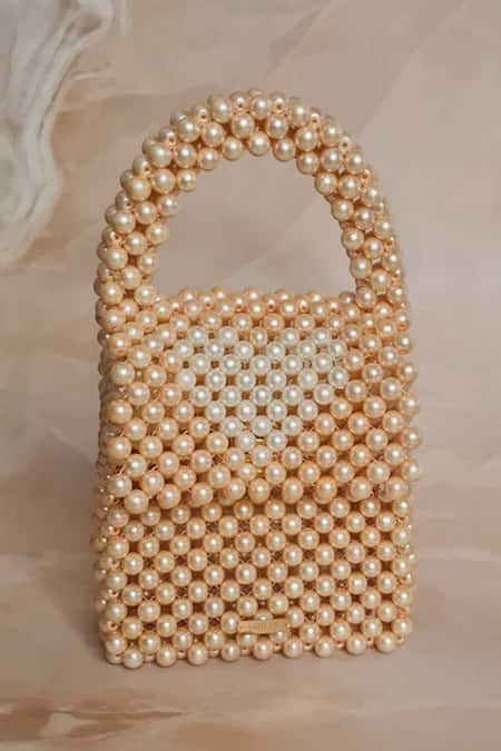 The Ashlee design co. Pearl Embellished Bag 