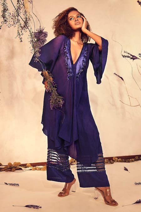 Babita Malkani A-Line Tunic & Pant Set 