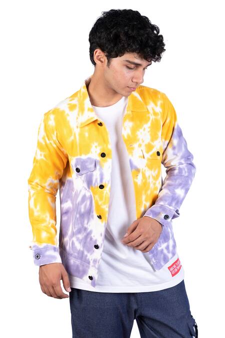 Buy MONTREZ Men's Slim Fit Jacket (Small, Neon Yellow) at Amazon.in