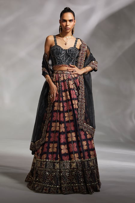 Divya Aggarwal Leona Printed Lehenga Set 