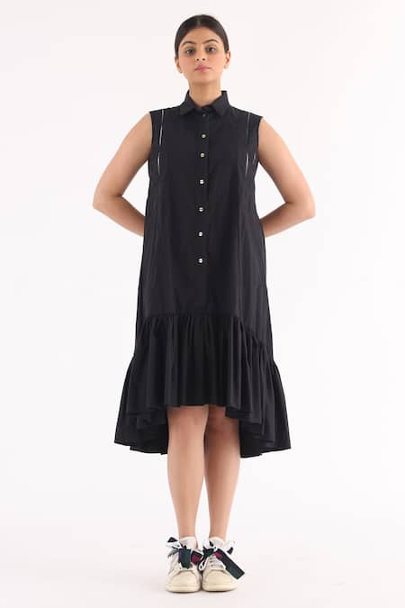 Studio Moda India Flutter A-Line Shirt Dress 