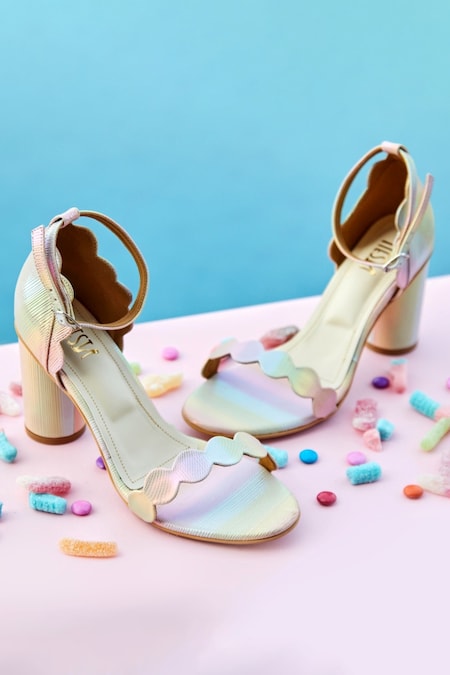 Hey Girlie Heels, Light Blue – Chic Soul