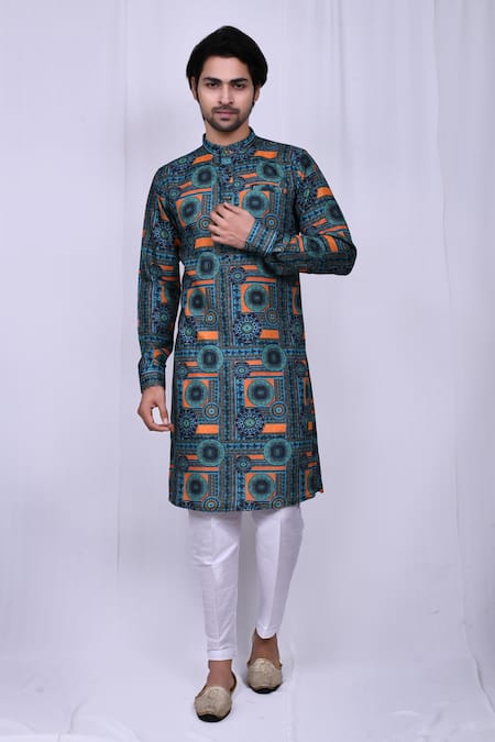 Arihant Rai Sinha Moroccan Print Kurta & Pant Set 