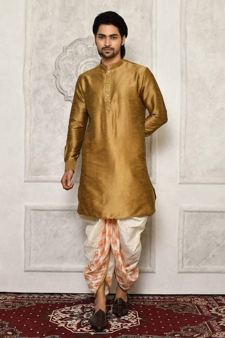 Arihant Rai Sinha Abstract Pattern Hem Cowl Drape Pant 