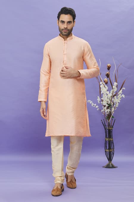 Arihant Rai Sinha Mandarin Collar Kurta Set 