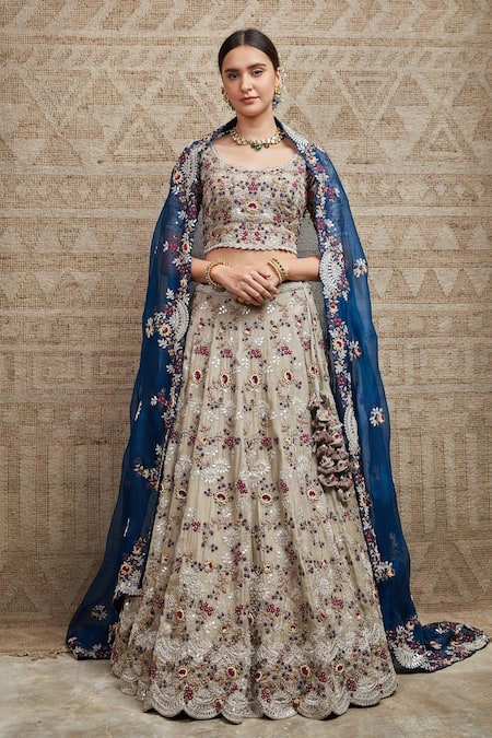 Prisho Gota Embroidered Bridal Lehenga Set 