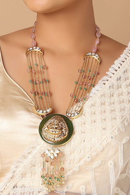 Paolo Onyx Pendant Necklace, Gold Vermeil | Men's Necklaces | Miansai