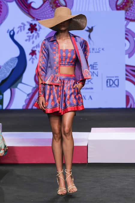 Limerick By Abirr N' Nanki Jace Printed Jacket 