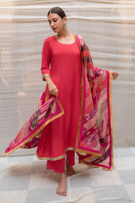 Priyanka Raajiv Parvati Gotapatti Patchwork Dupatta 
