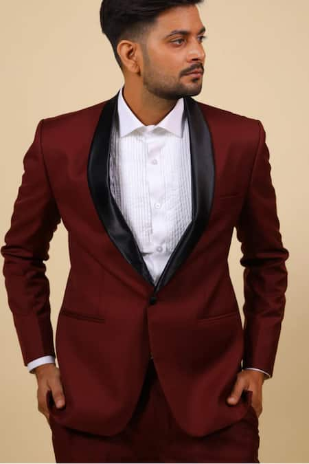 Hilo Design Lapel Collar Tuxedo Set 