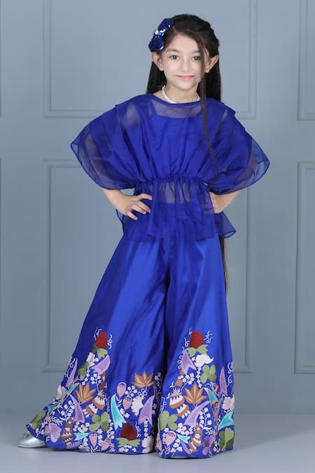 The Little Celebs Pleated Top & Palazzo Set 