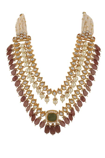 Riana Jewellery Pearl Drop Mala 