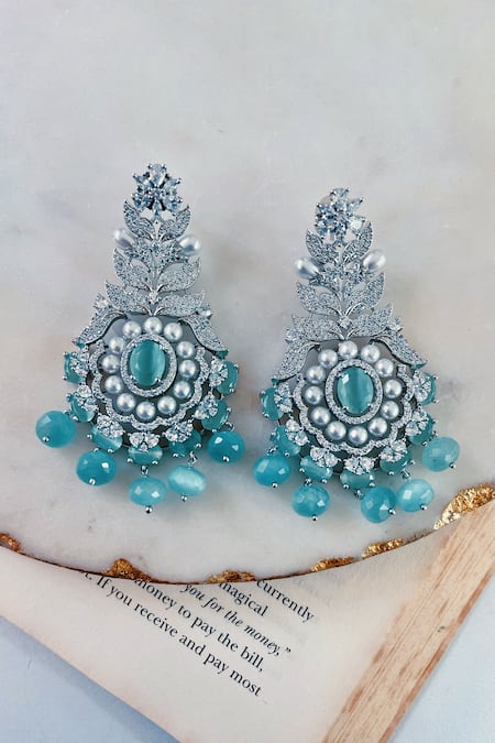 Buy First Dance Drop Diamond Earrings Online In India