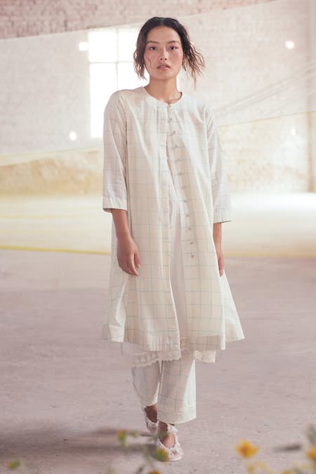 Itr by Khyati Pande Iris Hand Block Print Shirt Tunic 