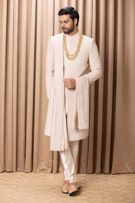 Ankit V Kapoor Faizan Embroidered Sherwani Set 