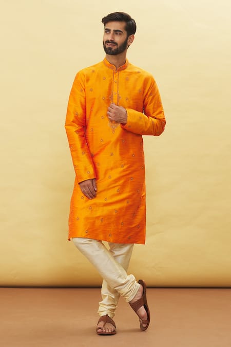 Arihant Rai Sinha Placket Embroidered Kurta Set 