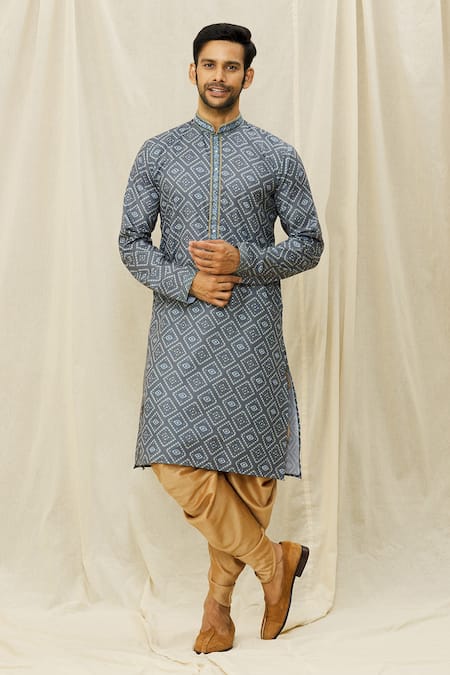 Arihant Rai Sinha Bandhani Print Kurta 