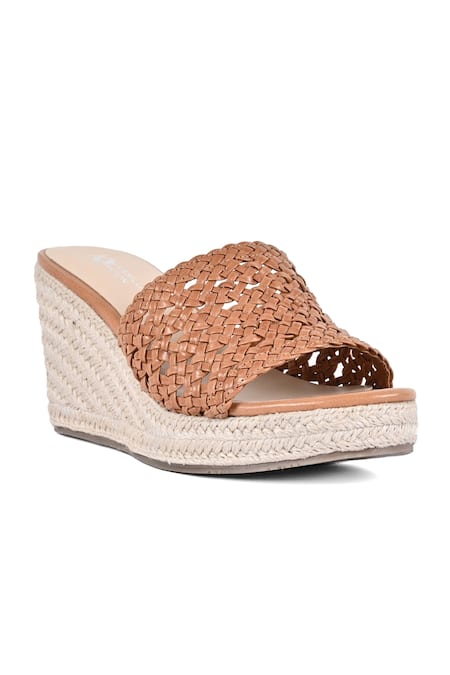 Wicker wedges best sale