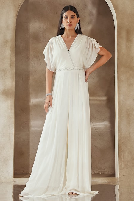 Ivory hot sale formal jumpsuit