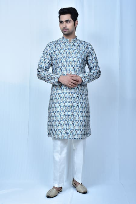 Samyukta Singhania Moroccan Print Kurta Set 