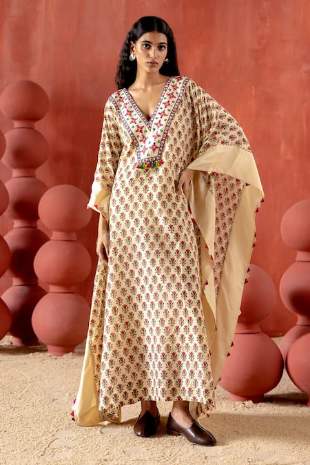 Amisha Kothari Amba Printed Kaftan 