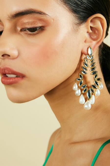 Simone Rocha Freshwater Pearl Chandelier Earrings | Harrods AE