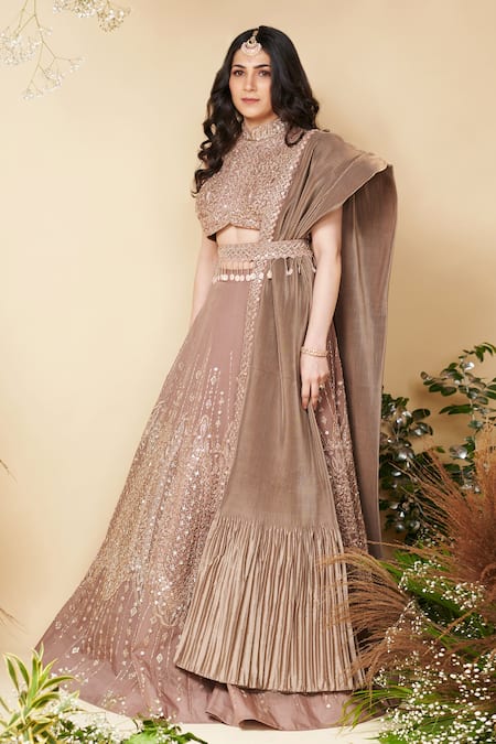 Reeti Arneja Daydream Embroidered Bridal Lehenga Set 