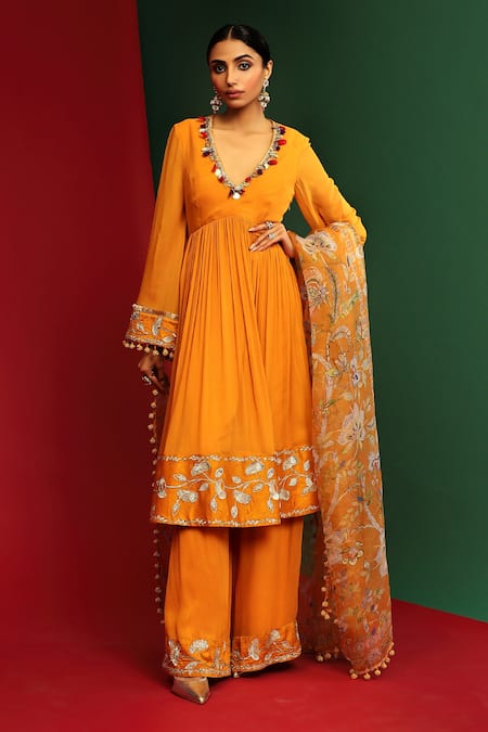 Mahima Mahajan Nitara Kurta Palazzo Set 