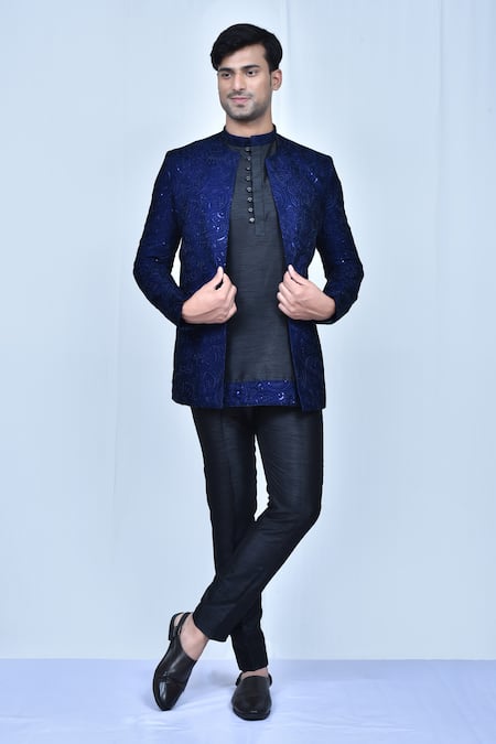 Arihant Rai Sinha Embroidered Prince Coat & Kurta Set 