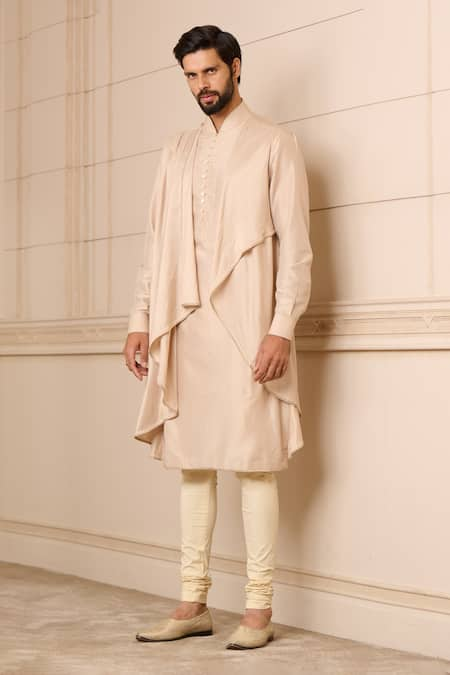 Tarun Tahiliani Asymmetric Layered Kurta Set 