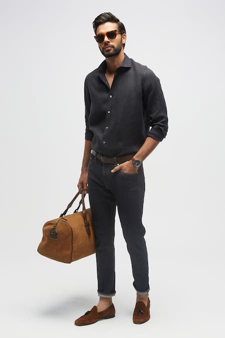 Terra Luna Linen Solid Shirt  