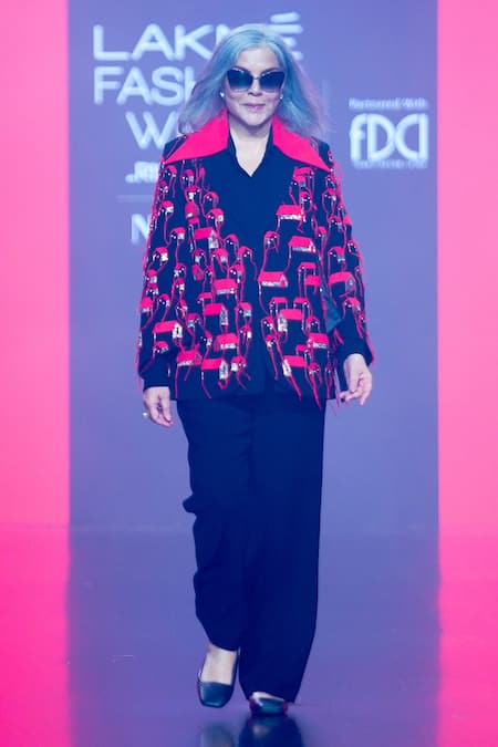 Shahin Mannan Tiny Houses Embroidered Jacket 