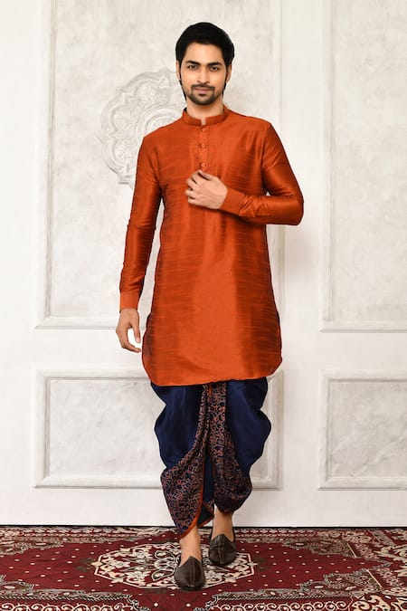 Arihant Rai Sinha Solid Kurta & Dhoti Pant Set 