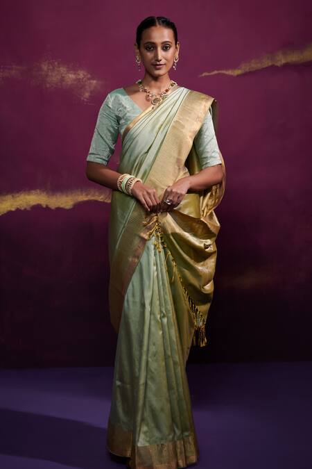 Party Wear Designer Tassel Silk Saree, With Blouse Piece, 6.3m at Rs 700 in  Mau