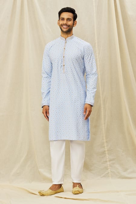 Aryavir Malhotra Straight Kurta Set 
