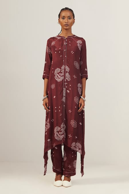 AMKA Kinari Printed Kurta & Pant Set 