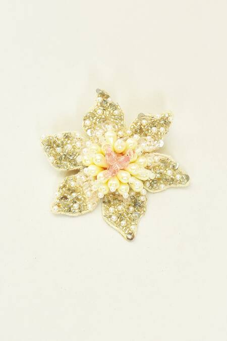 Lily Valley Fashion, Pearl Flower Pins Brooches