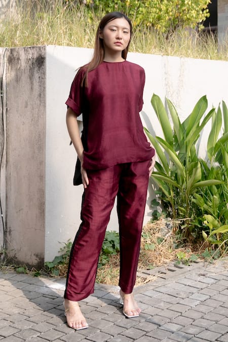 Kavya Singh Kundu Bond Two-Tone Pant Set 